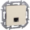 INSPIRIA Розетка компьютерная RJ45 категория 6 UTP слоновая кость