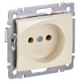 VALENA DIY Розетка 1-местная без заземления без защитных шторок 16А слоновая кость