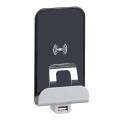 ETIKA Беспроводное зарядное устройство Qi 5В с USB A 5В слоновая кость