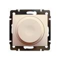 VALENA DIY Светорегулятор поворотно-нажимной универсальный LED 300Вт слоновая кость