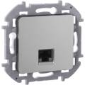 INSPIRIA Розетка компьютерная RJ45 категория 5Е UTP алюминий
