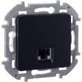 INSPIRIA Розетка компьютерная RJ45 категория 5Е UTP антрацит