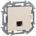 INSPIRIA Розетка компьютерная RJ45 категория 5Е UTP слоновая кость