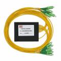 Делитель оптический PLC, 1х8, 100х80х10мм, 3,0мм, SC/APC, ССД 130602-00261 (стар.130602-00450)