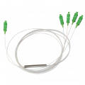 Делитель оптический PLC, 1х4, микрокорпус, 0,9мм, SC/APC