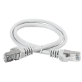 Патч-корд 4 пары, 2хRJ45, 2м, Кат.6A, S/FTP, серый, LSZH, ITK PC01-C6ASL-2M