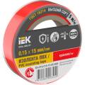 MIXTAPE 7 Изолента 0,15х15мм красная 5м IEK