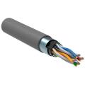 Кабель FTP 4 пары, Кат.5е, внутр., 0,52мм, PVC, серый, 305м, ITK LC1-C5E04-311-T-P-R