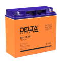 Батарея аккумуляторная GEL 12-20, (12В, 20Ач), DELTA 4614010140007
