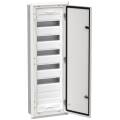 TITAN 5 Корпус металлический ЩРв-72 (1х72) 1005х365х130мм IP31 белый (одна дверь) IEK