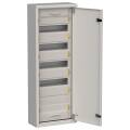 TITAN 5 Корпус металлический ЩРн-60 (1х60) 835х310х140мм IP31 серый (одна дверь) IEK