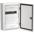 TITAN 5 Корпус металлический ЩРн-24 (1х24) 460х310х140мм IP54 белый (одна дверь) IEK