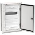 TITAN 5 Корпус металлический ЩРв-24 (1х24) 505х365х130мм IP31 белый (одна дверь) IEK