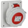 Розетка встраиваемая ССИ-4142 16А-6ч/380В 3P+PE IP67 IEK