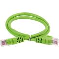 Патч-корд 4 пары, 2хRJ45, 5м, Кат.6, UTP, зеленый, PVC, ITK PC02-C6U-5M