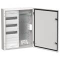 TITAN 5 Корпус комбинированный ЩРн-48 (2х48) 710х570х140мм IP30 белый IEK