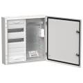 TITAN 5 Корпус комбинированный ЩРн-36 (2х36) 585х570х140мм IP30 белый IEK