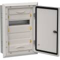 TITAN 5 Корпус металлический ЩРв-24 (1х24) 505х365х130мм IP31 серый (одна дверь) IEK