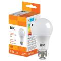 LED Bulb A60 710lm 3000K E27 IEK