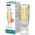 Лампа светодиодная CORN капсула 3,5Вт 230В 4000К керамика G9 IEK