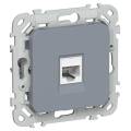 FLITE Розетка компьютерная RJ45 категория 6 UTP РК6-1-0-ФлМ маренго IEK