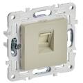 SKANDY Розетка компьютерная RJ45 кат.6 SK-K02B бежевый IEK
