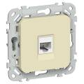 FLITE Розетка компьютерная RJ45 категория 6 UTP РК6-1-0-ФлН навахо IEK