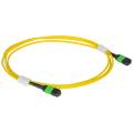 ITK Сборка кабельная MPO/APC Female-MPO/APC Female тип A 12ОВ SM OS2 9м