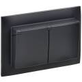 SKANDY Розетка 2-местная и крышкой 16А в сборе IP44 SK-R12Bl черный IEK