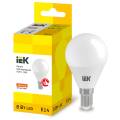 Лампа светодиодная ALFA G45 шар 8Вт 230В 3000К E14 IEK