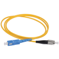 Шнур оптический SC/UPC-ST/UPC, SM, 5м, Simplex, желтый, ITK FPC09-SCU-STU-C1L-5M