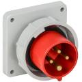 Вилка встраиваемая ССИ-3142 16А-6ч 380В 3P+PE IP67 IEK