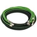 ITK Сборка кабельная 6хRJ45-6хRJ45 модуль Keystone Jack - розетка кат.6A S/FTP LSZH 18м