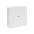 Коробка разветвительная КМР-030-032кг, 2 ввода, 100х100х28мм, белая, EKF plc-kmr-030-032kg-6
