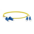 Шнур оптический LC/UPC-LC/UPC, SM, 1.5м, Duplex, желтый, Hyperline FC-D2-9-LC/UR-LC/UR-H-1.5M-LSZH-YL