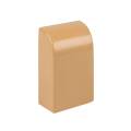 Заглушка 25х25мм, светлое дерево, уп.4шт, EKF Plast ecl-25-25x4