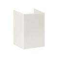 Соединитель 25х25мм, белый, уп.4шт, EKF Plast conw-25-25x4