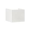 Соединитель 60х40мм, белый, уп.4шт, EKF Plast conw-60-40x4
