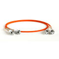 Шнур оптический ST/PC-ST/PC, MM 50/125, 15м, Duplex, оранж., Hyperline FC-S2-50-ST/PR-ST/PR-H-15M-LSZH-OR