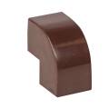 Угол внешний 16х16мм, темное дерево, уп.4шт, EKF Plast obd-16-16x4