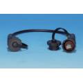 Патч-корд 4 пары, 2хRJ45, 3м, Кат.6, FTP, черный, PVC, Hyperline PC-IE-LPM-STP-RJ45-RJ45-C6-3M-BK