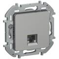 IEKINSPIRIA Розетка компьютерная RJ45 категория 5Е UTP 6738271 алюминий IEK