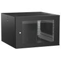 ITK UNITBOX W Шкаф настенный 6U 600х600мм дверь стеклянная черный