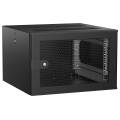 ITK UNITBOX W Шкаф настенный 6U 600х600мм дверь перфорированная черный