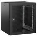 ITK UNITBOX W Шкаф настенный 12U 600х600мм дверь перфорированная черный