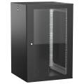 ITK UNITBOX W Шкаф настенный 18U 600х600мм дверь стеклянная черный