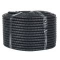 Труба гофрированная ПНД с протяжкой, d25мм, уп.50м, черная, EKF Plast tpnd-25-50m