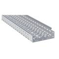 Лоток перфорированный 80х600х3000х1,0мм, EKF-Line L8060001