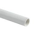 Труба гладкая жесткая ПВХ, d25мм, 2м, уп.50м, белая, EKF Plast trg-25w-2m