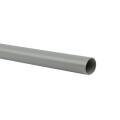 Труба гладкая жесткая ПВХ, d20мм, 2м, уп.50м, серая, EKF Plast trg-20-2m